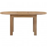 Dorset Oak D-End Extending Dining Table 